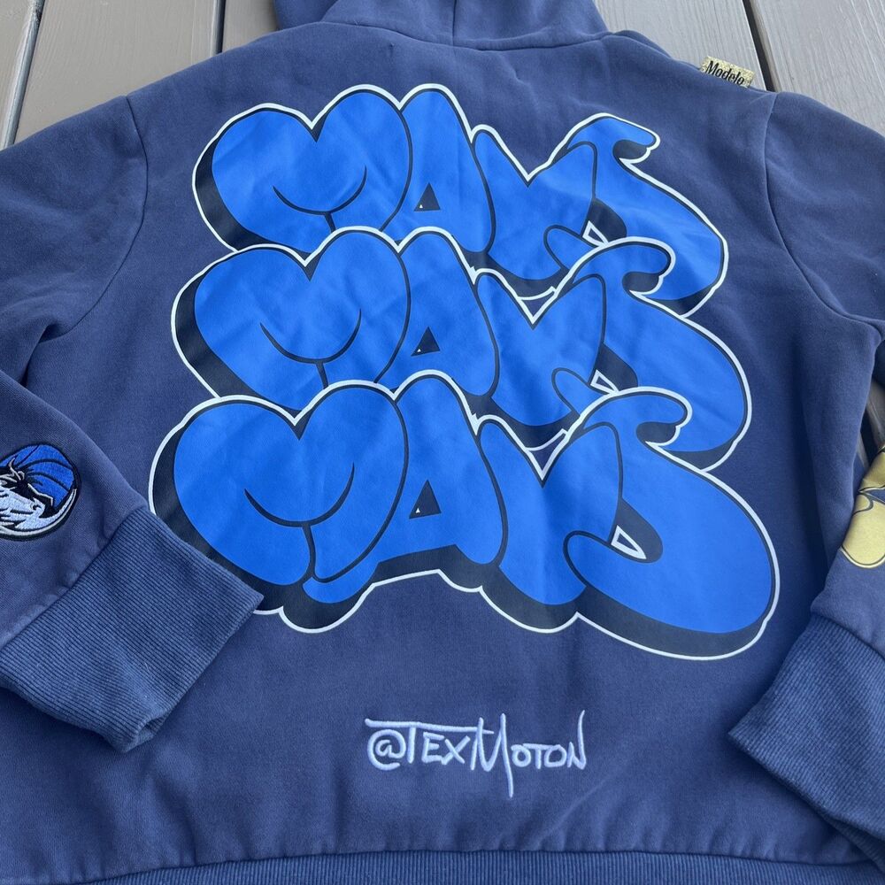 MODELO Beer Men's Dallas Mavericks Hoodie Embroidered Logo Cerveza Size XL - Picture 5 of 11